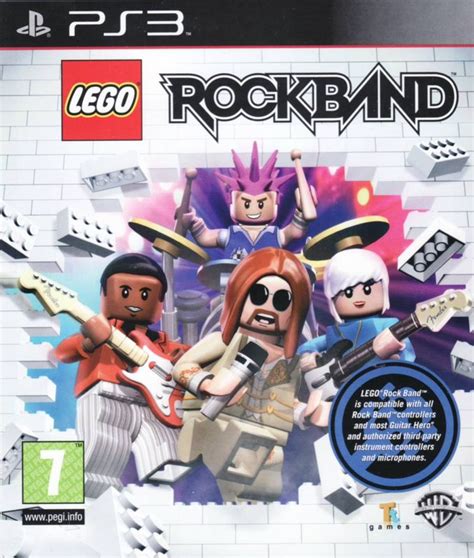 LEGO Rock Band (2009) PlayStation 3 box cover art - MobyGames