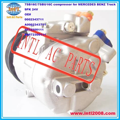 A4572300111 DENSO 7SB16C 7SBU16C Ac Compressor For MERCEDES BENZ AXOR