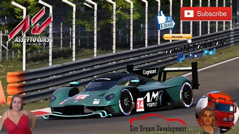 Assetto Corsa LM Hypercar Aston Martin Valkyrie Mod By Sim Dream