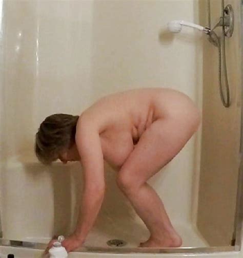 GILF Gets Naked To Clean The Shower Pics XHamster