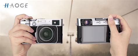 Amazon Haoge THB X2B Metal Hot Shoe Thumb Up Rest Hand Grip For Fujifilm X100vi Fuji X100V