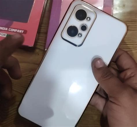 Realme GT Neo 3T White Chrome Luxury Cover Limited Edition
