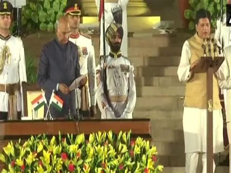 Modi Cabinet Photo मोदी 30 सरकारमध्ये महाराष्ट्रातील केंद्रीय