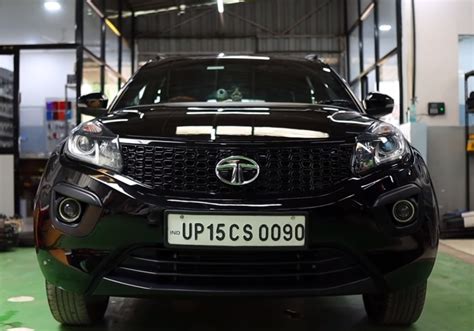 Tata Nexon converted to Dark Edition is a head turner [Video]