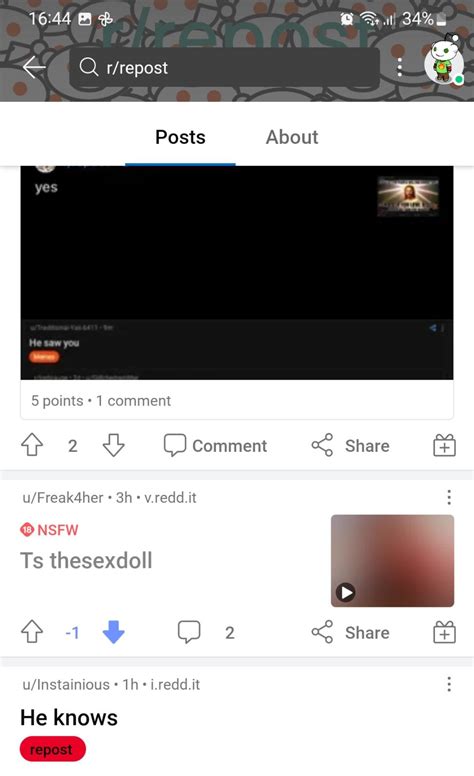 Porn On A Sub For Reposting R Lostredditors