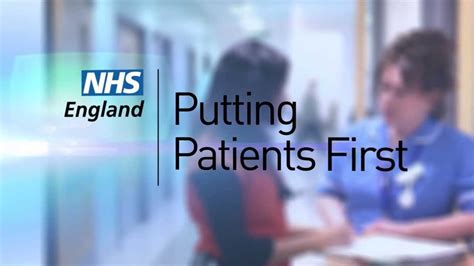 Nhs England Putting Patients First Youtube