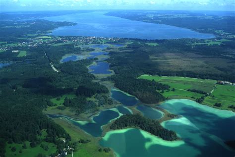 Luftaufnahme Osterseen Starnberger See Germany In Starnberger