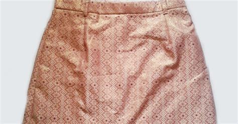 Rok Songket Soft Pink Melati Kokaind By Angeliia
