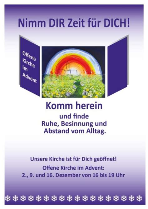 Offene Kirche Advent Pfarre Kagraner Anger