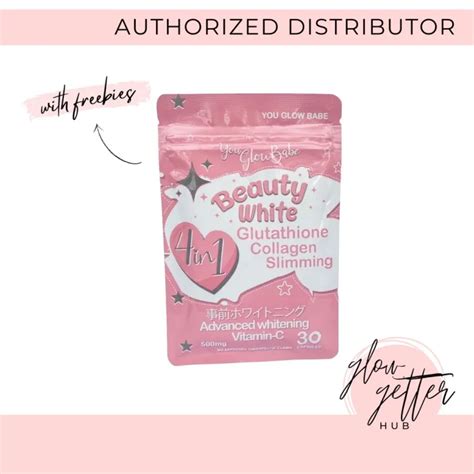 On Hand With Freebies You Glow Babe Glutathione Collagen Beauty White Lazada Ph
