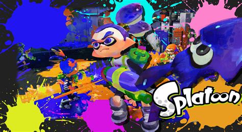 Splatoon Action-Packed HD Wallpaper