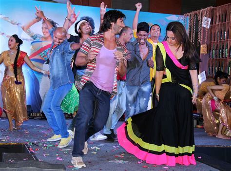 Sonakshi Sinha Hot Pics In Black Dress R Rajkumar Music Launch Event Pics Hot PHOTOSHOOT