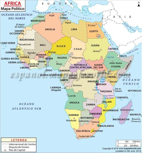 Qual A Capital Da África - Mapa Da África Oriental: Mapa Politico Da Africa – LIHS