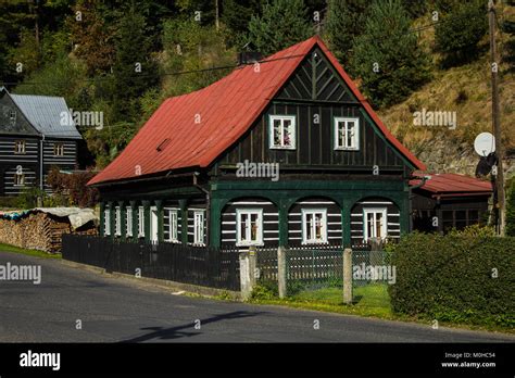 Building 69 Jetřichovice Stock Photo Alamy