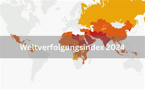 Weltverfolgungsindex 2024 1 Von 7 Christen Weltweit Wird Verfolgt