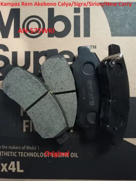 Kampas Rem Depan Brake Pad Akebono Calya Sigra New Sirion An 575wki