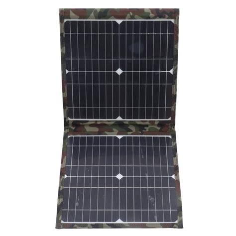 Zerone Chargeur Solaire W Panneau Solaire Pliable Camo V W