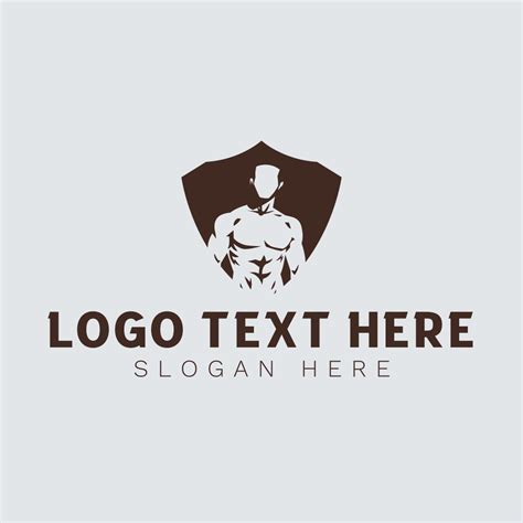 Masculine Man Fitness Logo Brandcrowd Logo Maker
