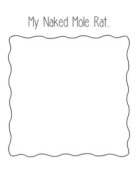 Naked Mole Rat Gets Dressed By Mo Willems By Lacy Edwards TPT