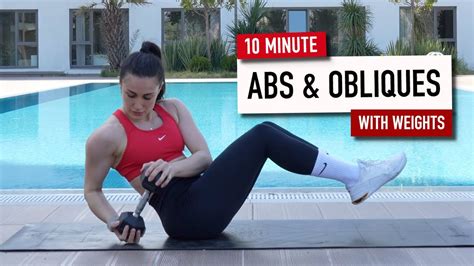 10 Min Killer Abs And Obliques With Weights 🔥⎮dumbbell ⎮upper Body Workout⎮ Stronger Core Youtube