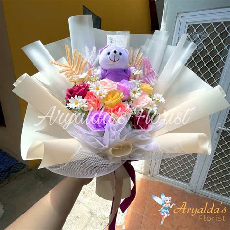 Jual Bouquet Bunga PREMIUM Buket Kelulusan Anniversary Graduation