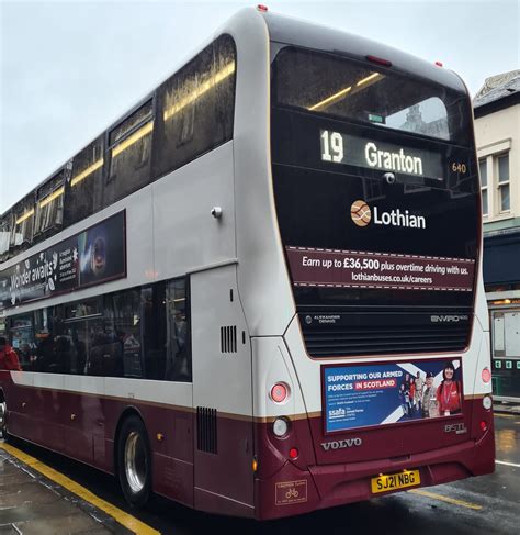 640 SJ21 NBG Lothian Buses Volvo B5TL ADL Enviro400 MMC Flickr