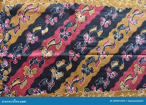 colorful beauty  batik cloth motifs typical  pekalongan