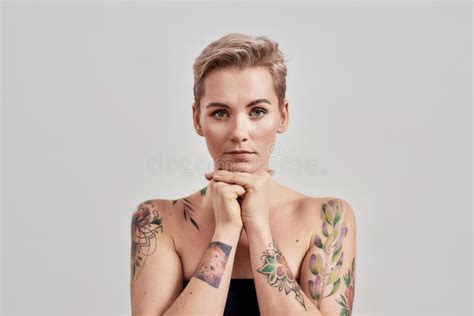Beautiful Girl Half Naked Tattoo Stock Photos Free Royalty Free Stock Photos From Dreamstime