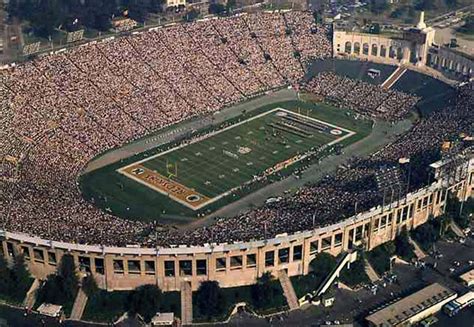 About The First Super Bowl Stadium The LA Coliseum