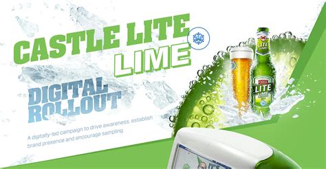 Castle Lite Lime Digital Campaign Rollout On Behance