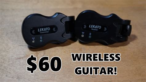 LEKATO 5 8Ghz Wireless Guitar System Review YouTube