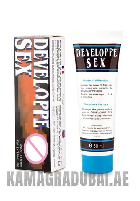 Developpe Sex Delay And Enlargement Cream Buy Now
