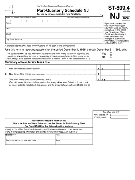 Fillable Online Nysscpa Sales Tax Vendor Identification Number Fax