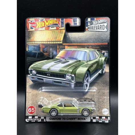 車庫 現貨 Hot Wheels 風火輪Boulevard林蔭大道 Custom Chevy Nova 蝦皮購物