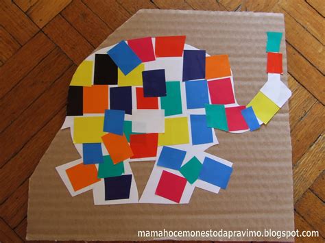 Mama,hoćemo nešto da pravimo: Slon Elmer