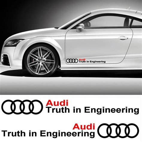 Autocollant De Sport Automobile Audi Sticker