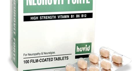 Neurovite Forte Tablet Pack Vitamin B1 B6 B12