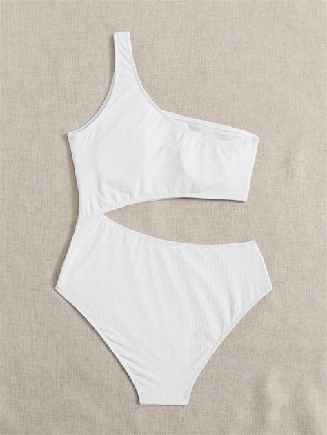 Ribbed Sporty Crop Top High Waisted Bikini Swimsuit W T I Design Artofit