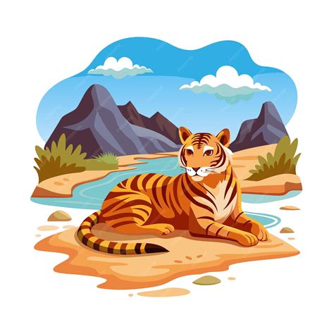 Premium Vector | Realistic Lion Vector Illustration Concept