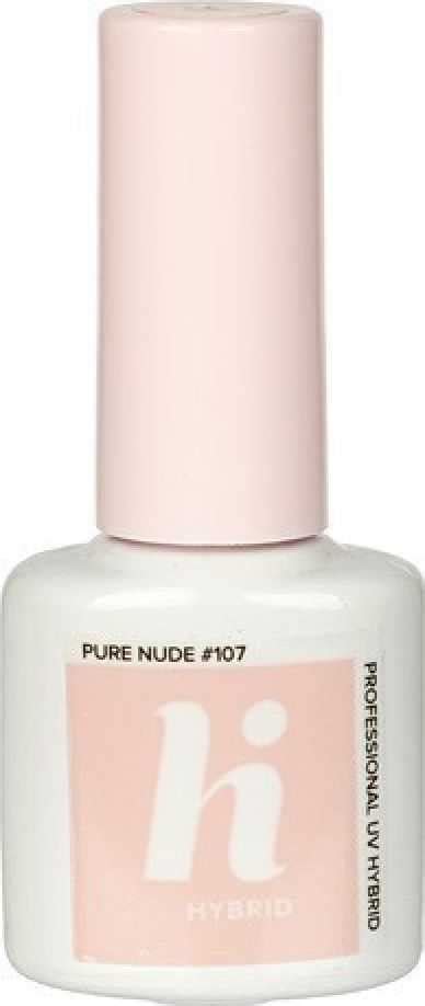 Hibridinis nagų lakas Hi Hybrid 107 Pure Nude 5 ml kainos nuo 4 89 Kaina24 lt