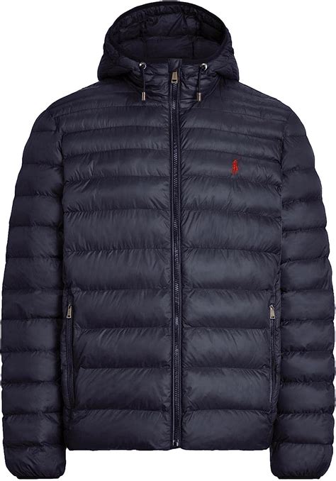 POLO RALPH LAUREN Big Tall Chamarra Ligera Y Plegable Aviator Navy