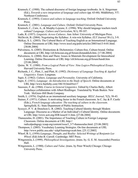 Culture in language learning and teaching | PDF