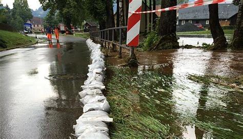 Schweres Unwetter Im Kreis Kronach Bildergalerie