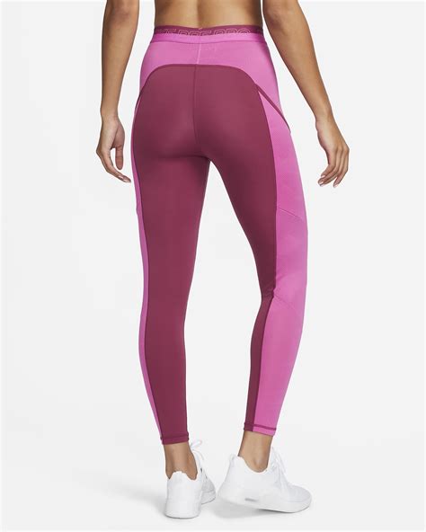 Nike Pro Women S High Waisted 7 8 Training Leggings With Pockets Nike AE