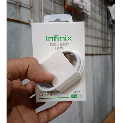 Jual KABEL DATA CHARGER INFINIX NOTE 7 HOT 8 HOT 9 PLAY ORIGINAL MICRO Shopee Indonesia