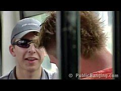 Risky Public Bus Couple Sex In Front Of The Passengers In The Middle Of A Day Xxx Mobile Porno