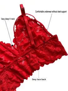 Pcs Plus Size Sexy Women Lace Lingerie Set SHEIN USA