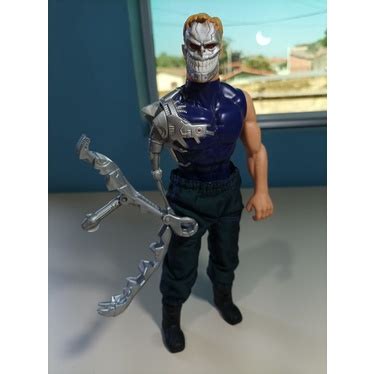 Boneco Elementor Cristal Max Steel Inimigo Mattel Escorrega O Pre O