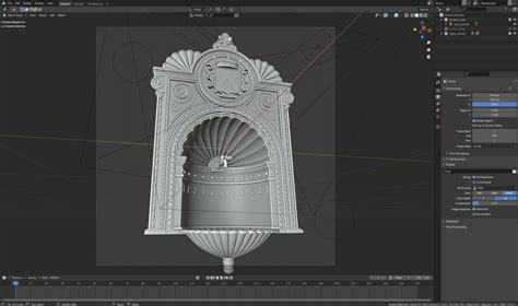 ArtStation - Vintage Victorian Wall Fountain | Resources