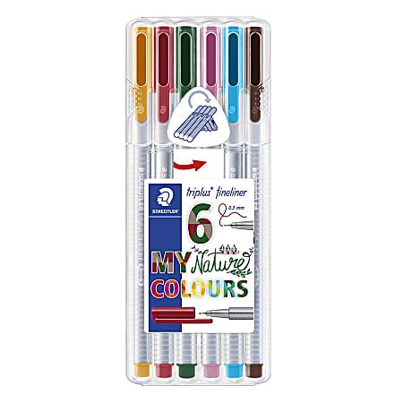 Staedtler Triplus Fineliner Porous Point Pens Fine Point Mm Gray